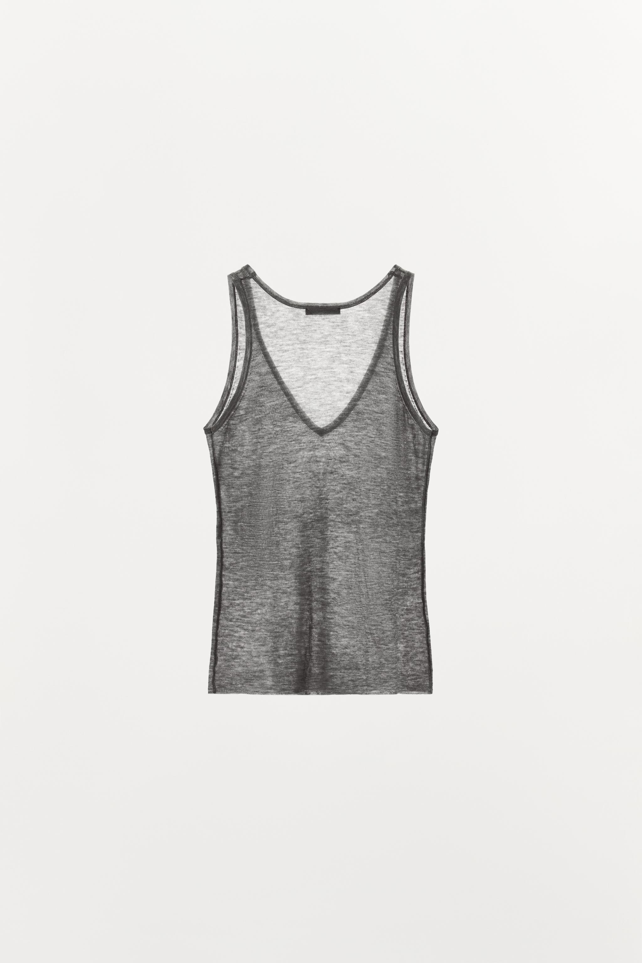 100% WOOL TANK TOP